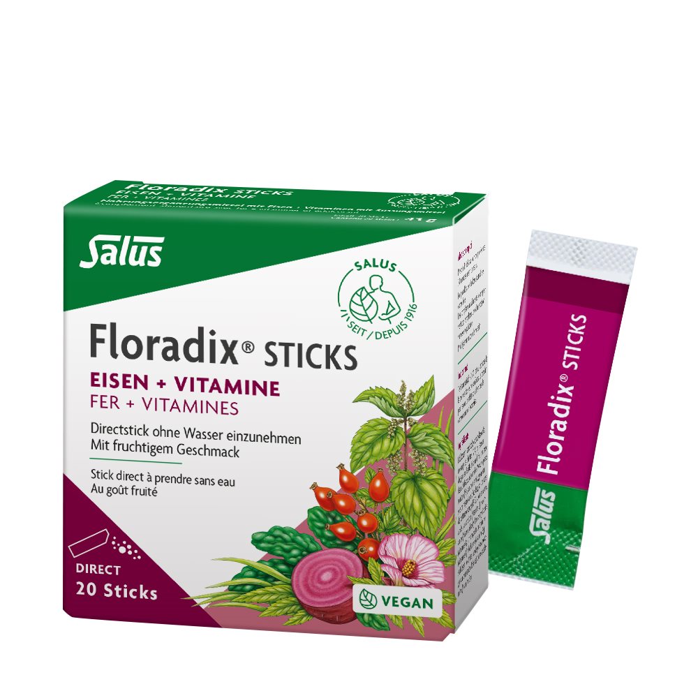 Floradix Fer + vitamines sticks