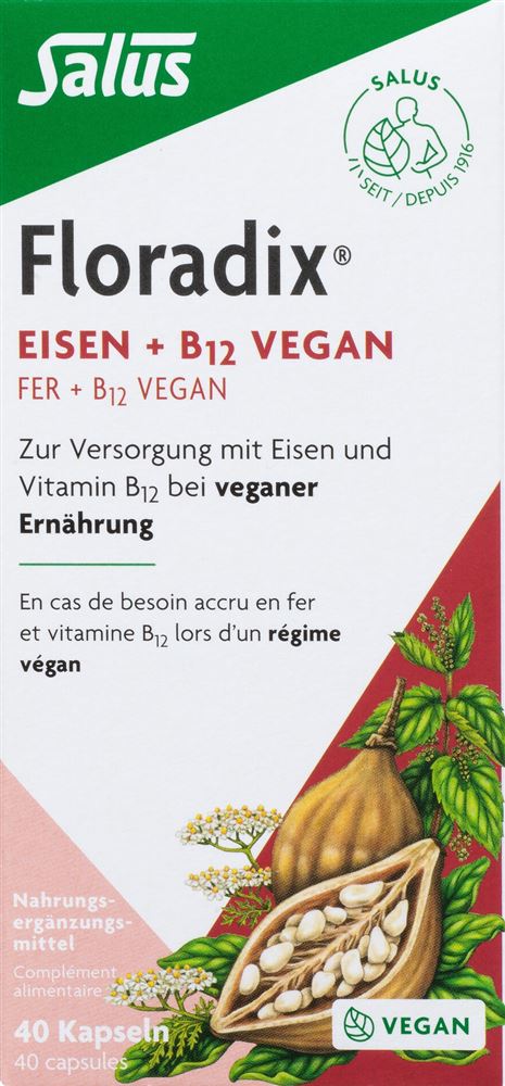 Floradix VEGAN Eisen + Vitamin B12