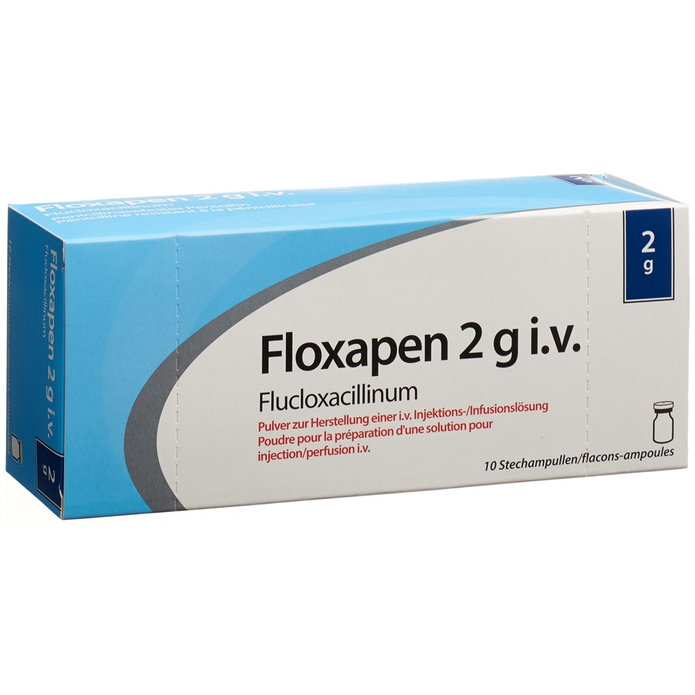 FLOXAPEN subst sèche 2 g flac 10 pce, image principale