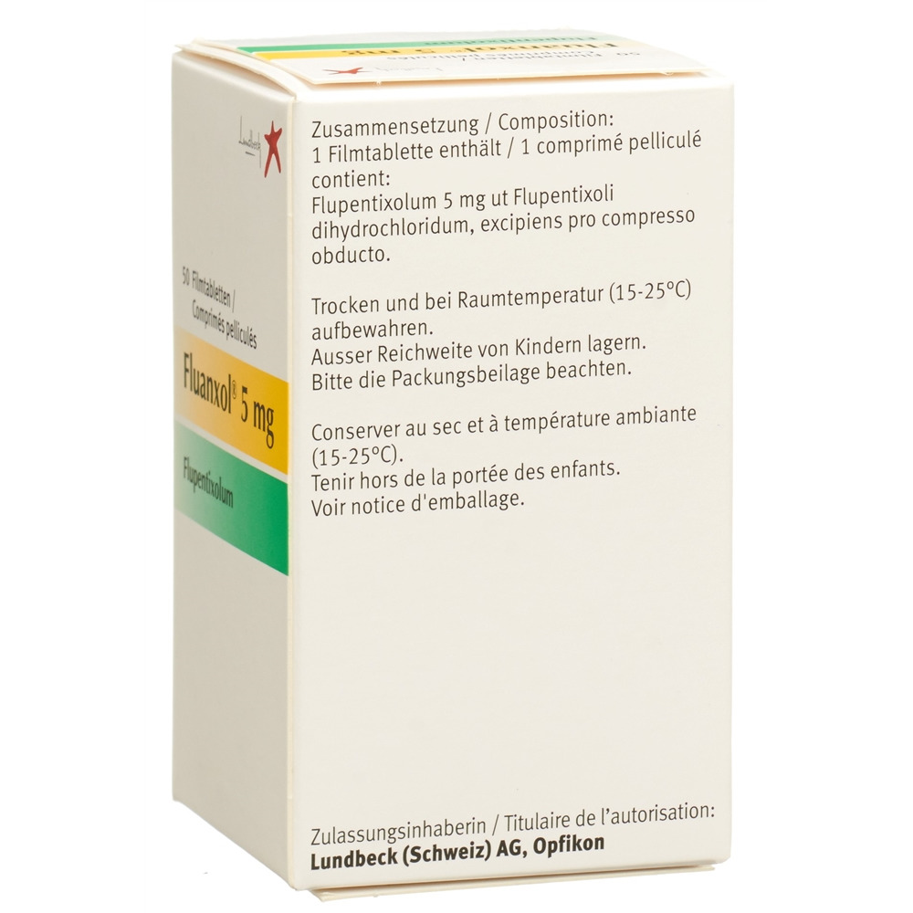 FLUANXOL cpr pell 5 mg bte 50 pce, image 2 sur 2