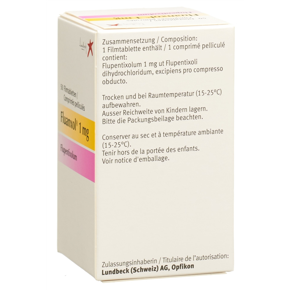 FLUANXOL Filmtabl 1 mg Ds 50 Stk, Bild 2 von 2