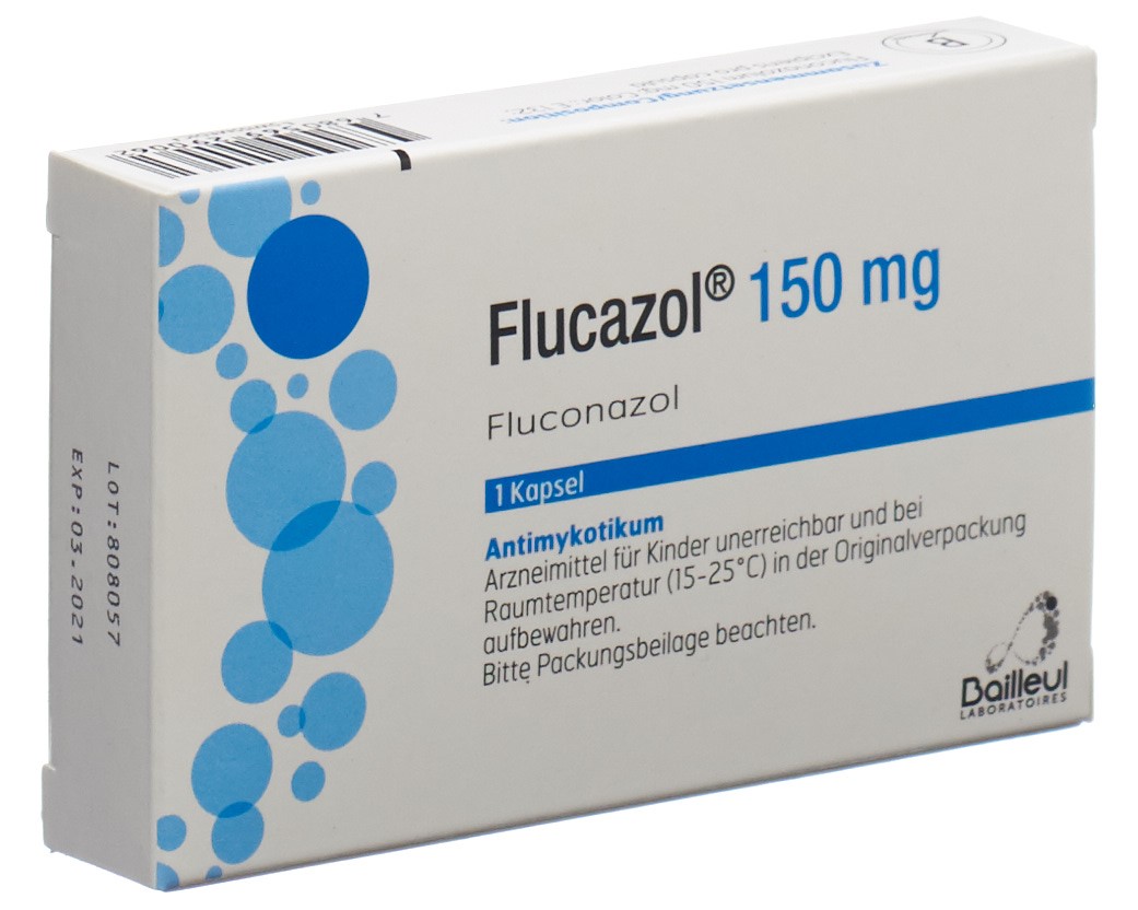 Flucazol caps 150 mg blist 1 pce, image principale