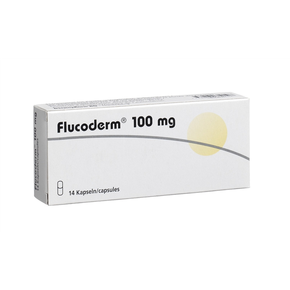 Flucoderm caps 100 mg blist 14 pce, image 2 sur 2