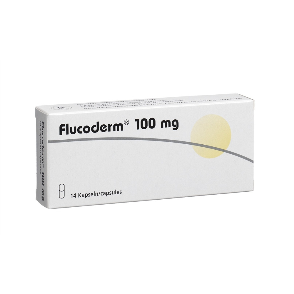 Flucoderm caps 100 mg blist 14 pce, image principale