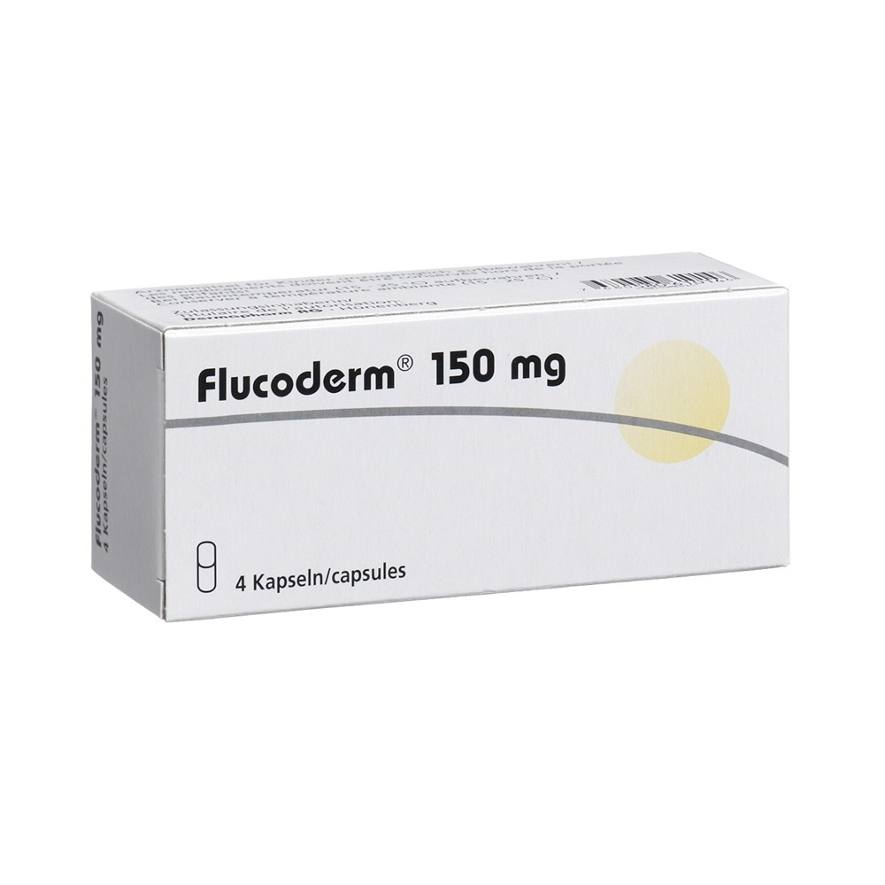 Flucoderm caps 150 mg blist 4 pce, image 2 sur 2