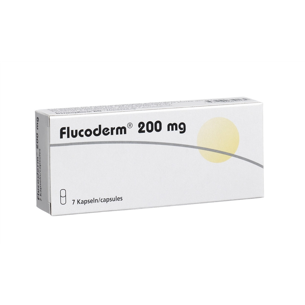 Flucoderm caps 200 mg blist 7 pce, image 2 sur 2