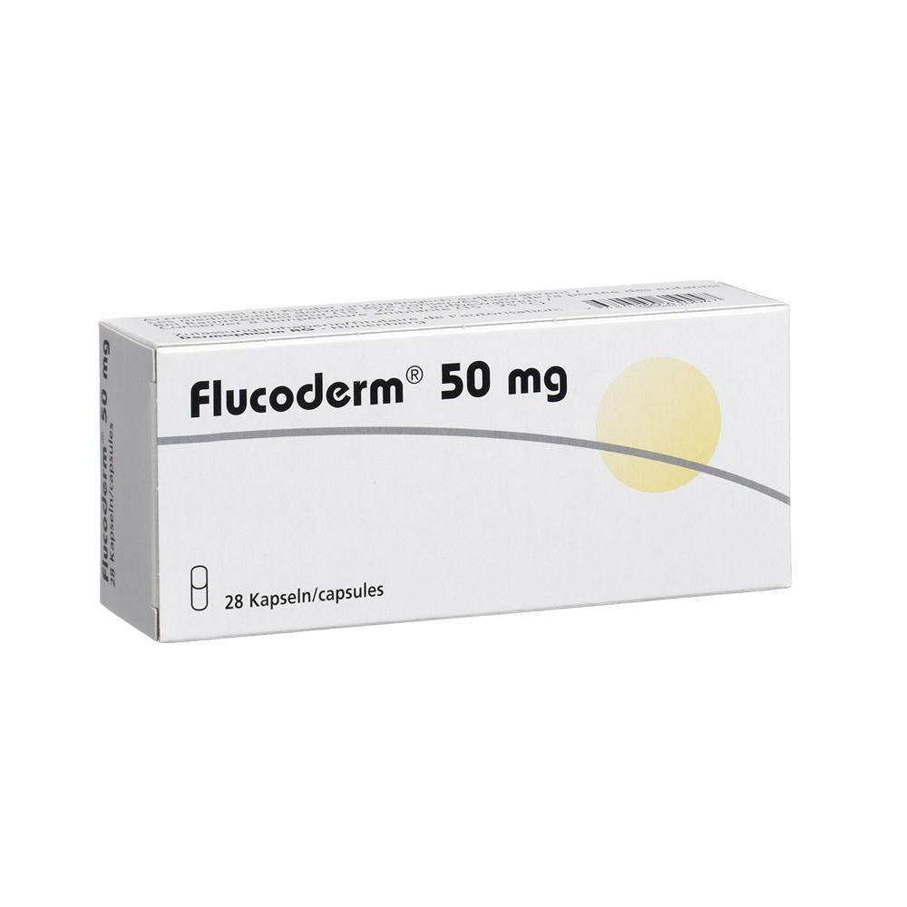 Flucoderm caps 50 mg blist 28 pce, image 2 sur 2