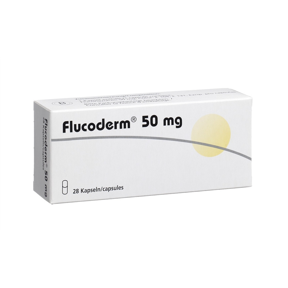 Flucoderm caps 50 mg blist 28 pce, image principale