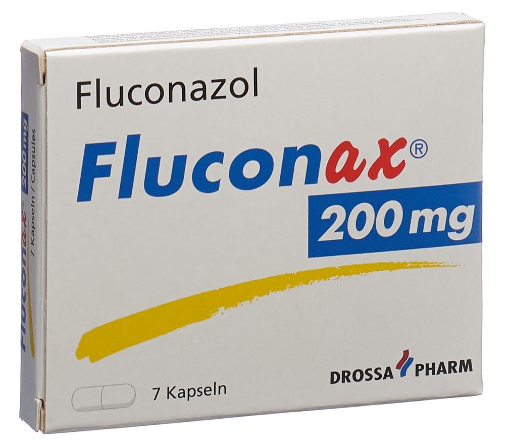 FLUCONAX caps 200 mg blist 7 pce, image principale