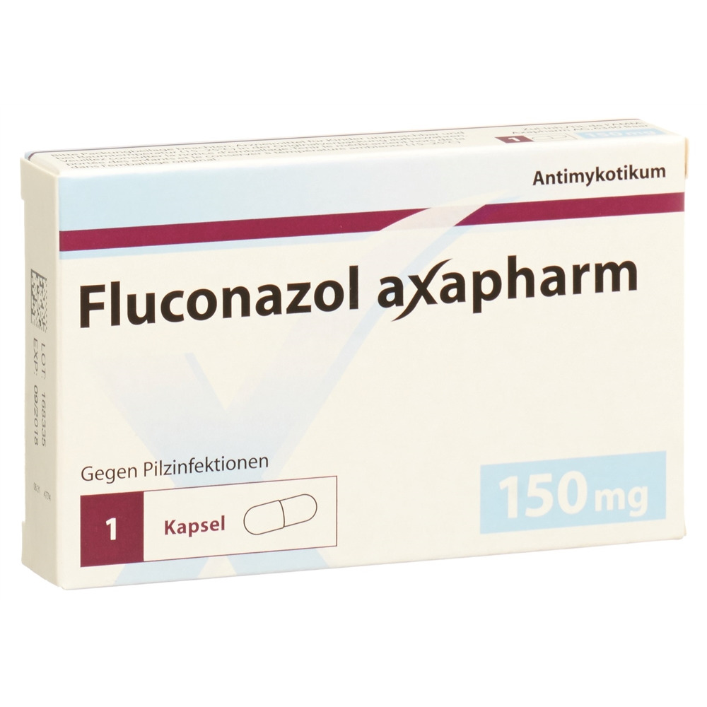 FLUCONAZOLE axapharm 150 mg, Hauptbild