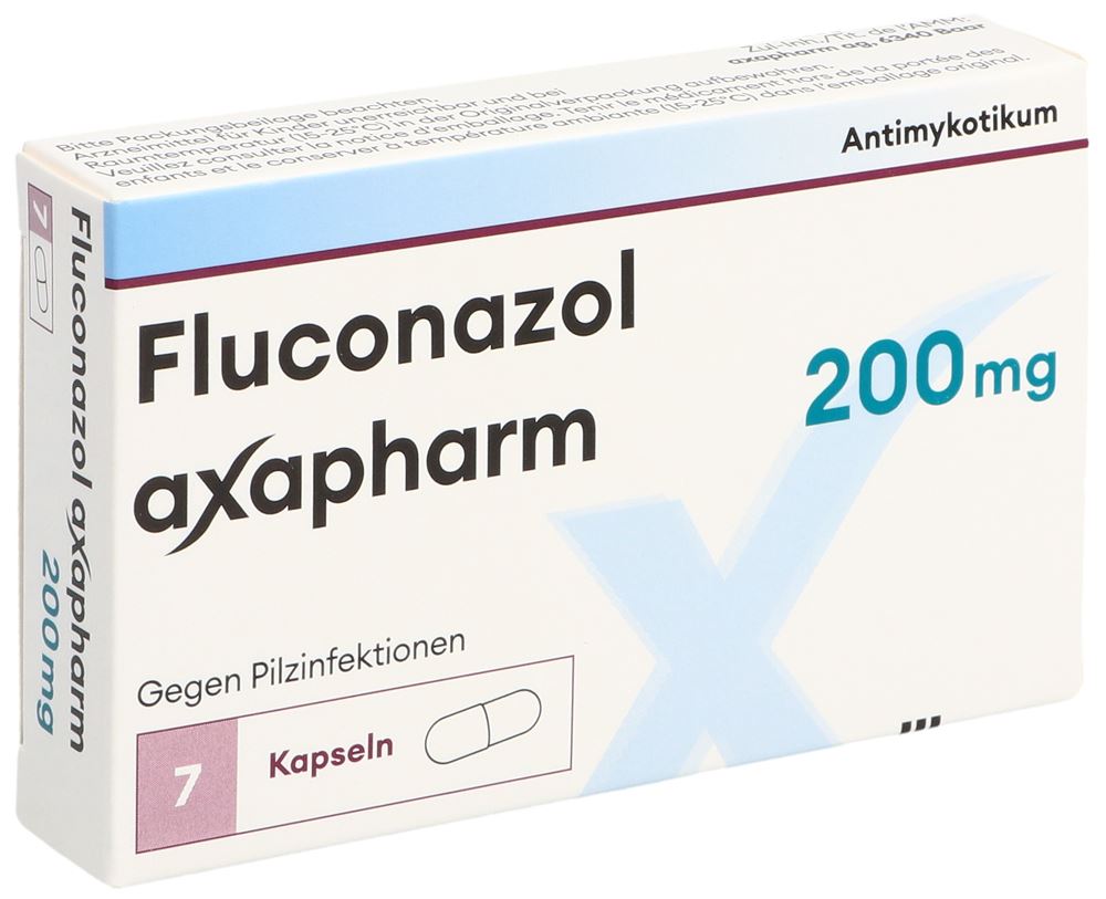 FLUCONAZOLE axapharm 200 mg, Hauptbild