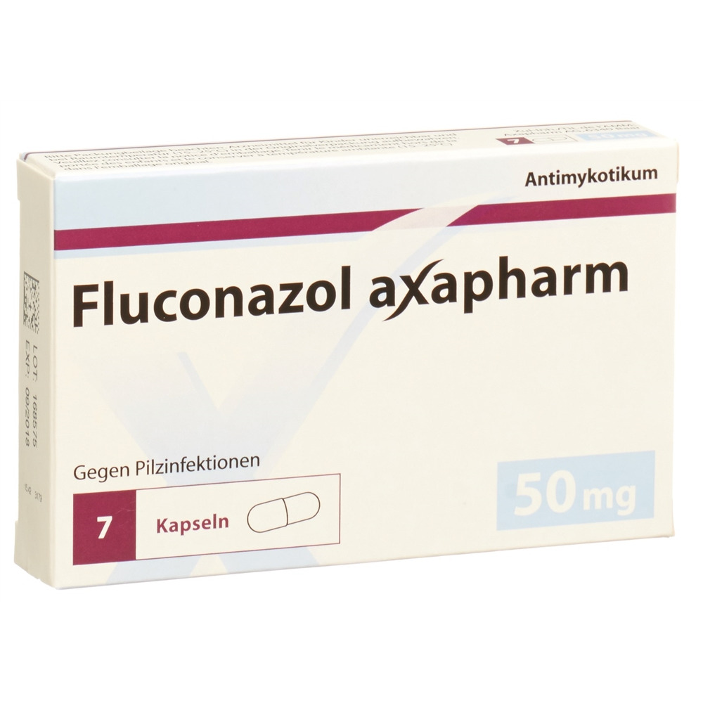 FLUCONAZOLE axapharm 50 mg, Hauptbild