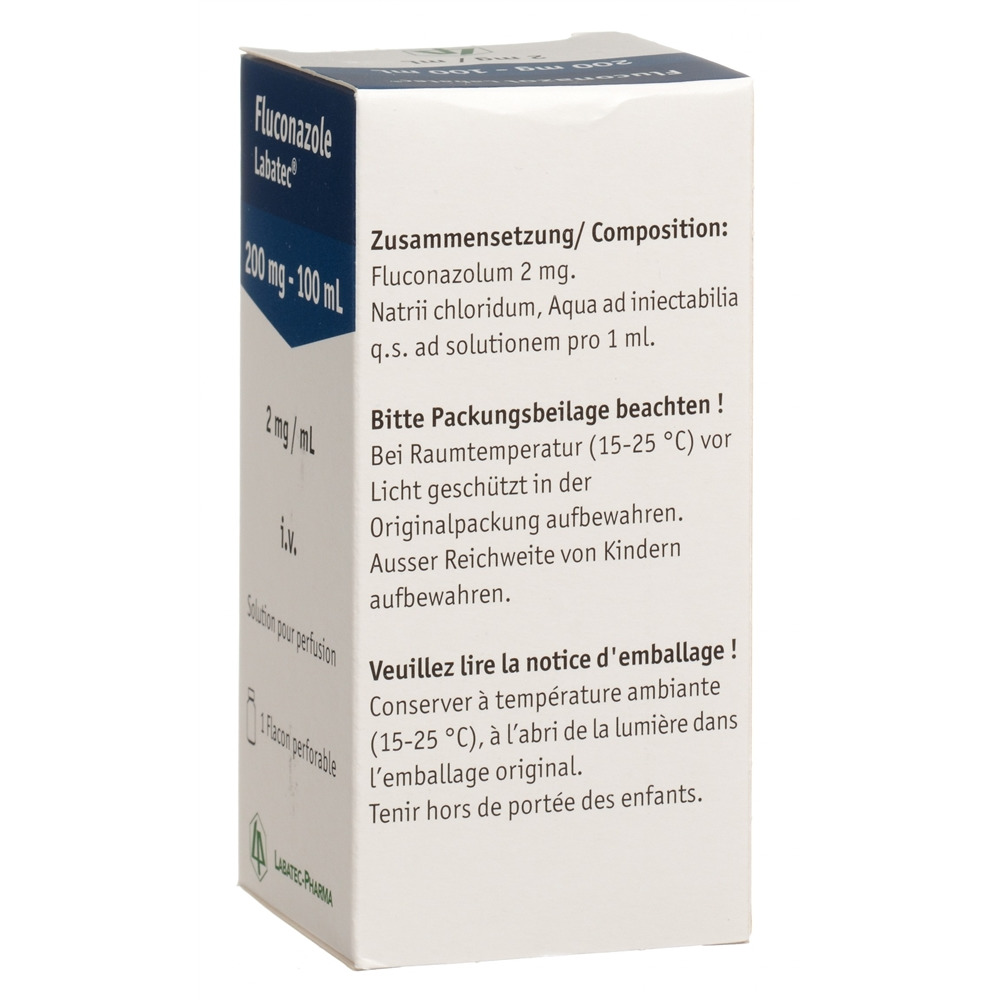 FLUCONAZOLE Labatec 200 mg/100ml, Bild 2 von 2