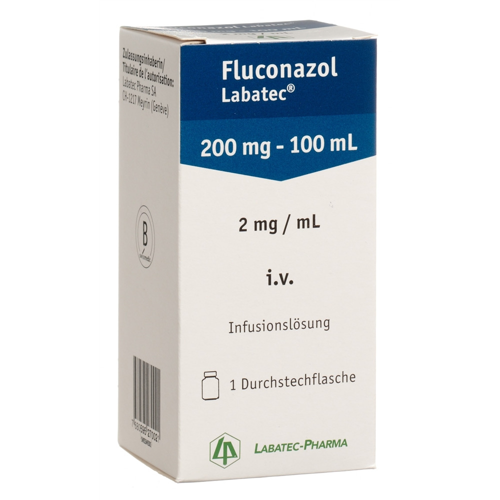 FLUCONAZOLE Labatec 200 mg/100ml, Hauptbild