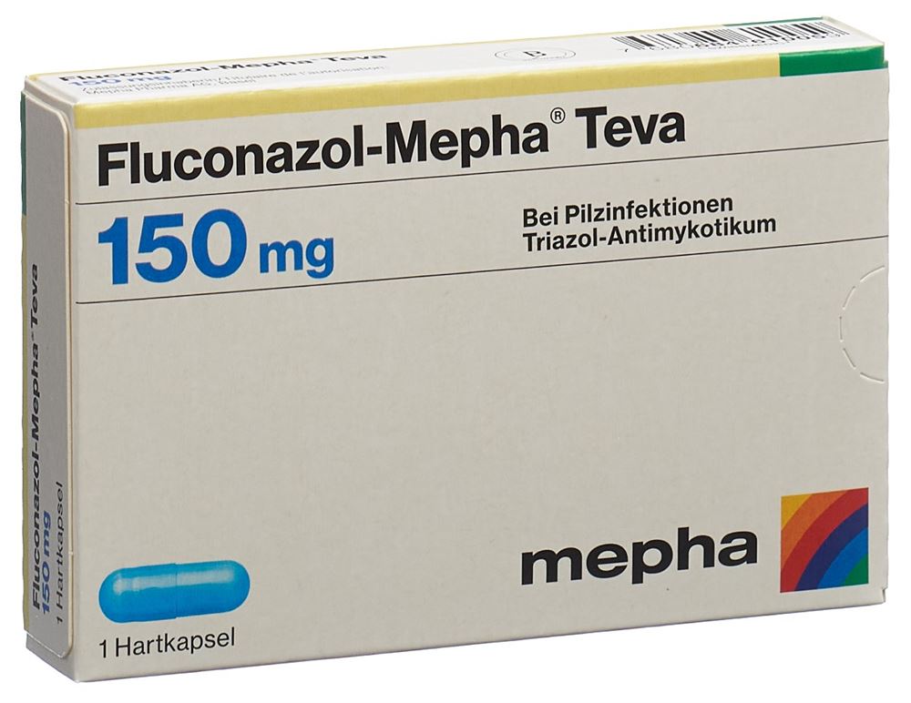 FLUCONAZOLE Mepha Teva 150 mg, image principale