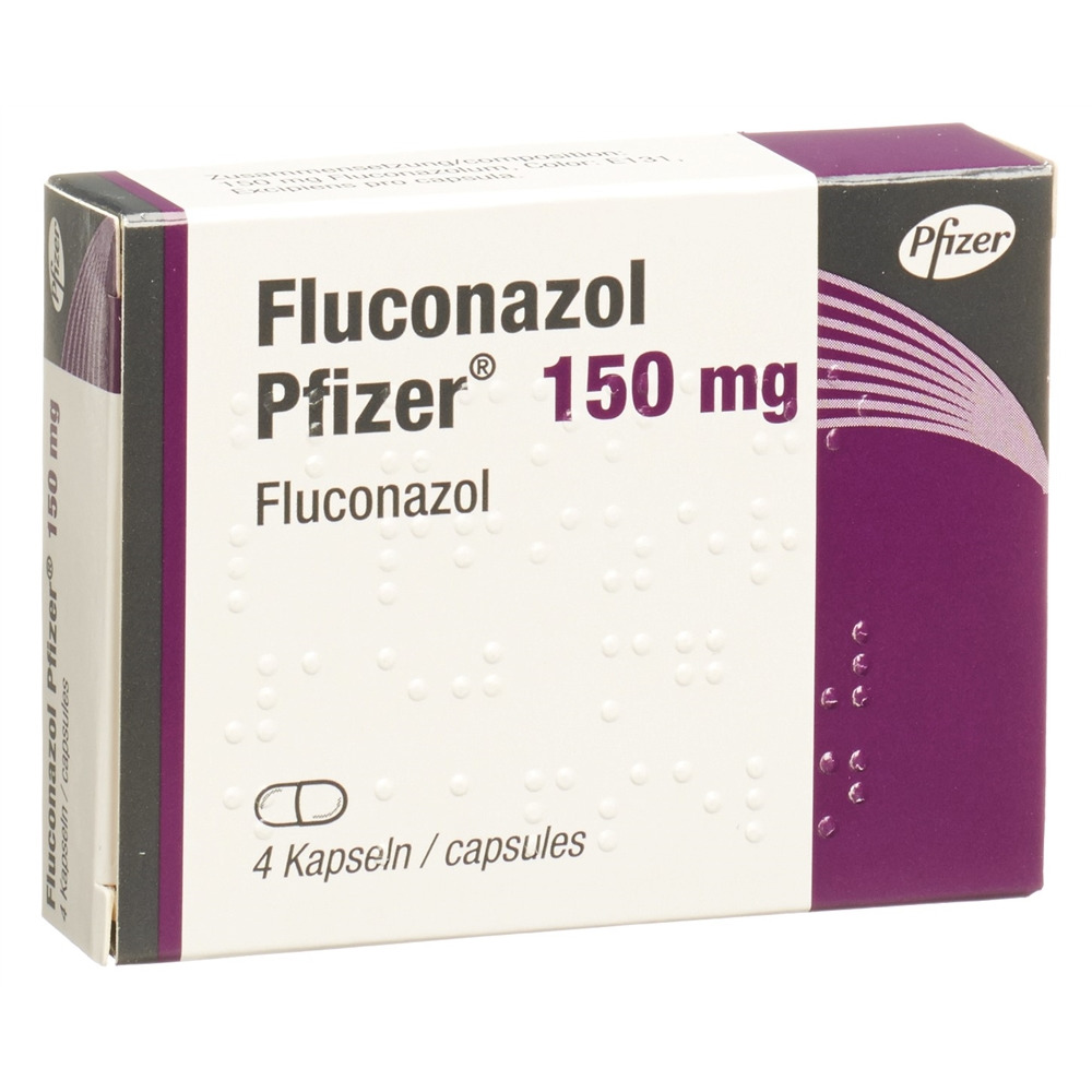 FLUCONAZOLE Pfizer 150 mg, image principale