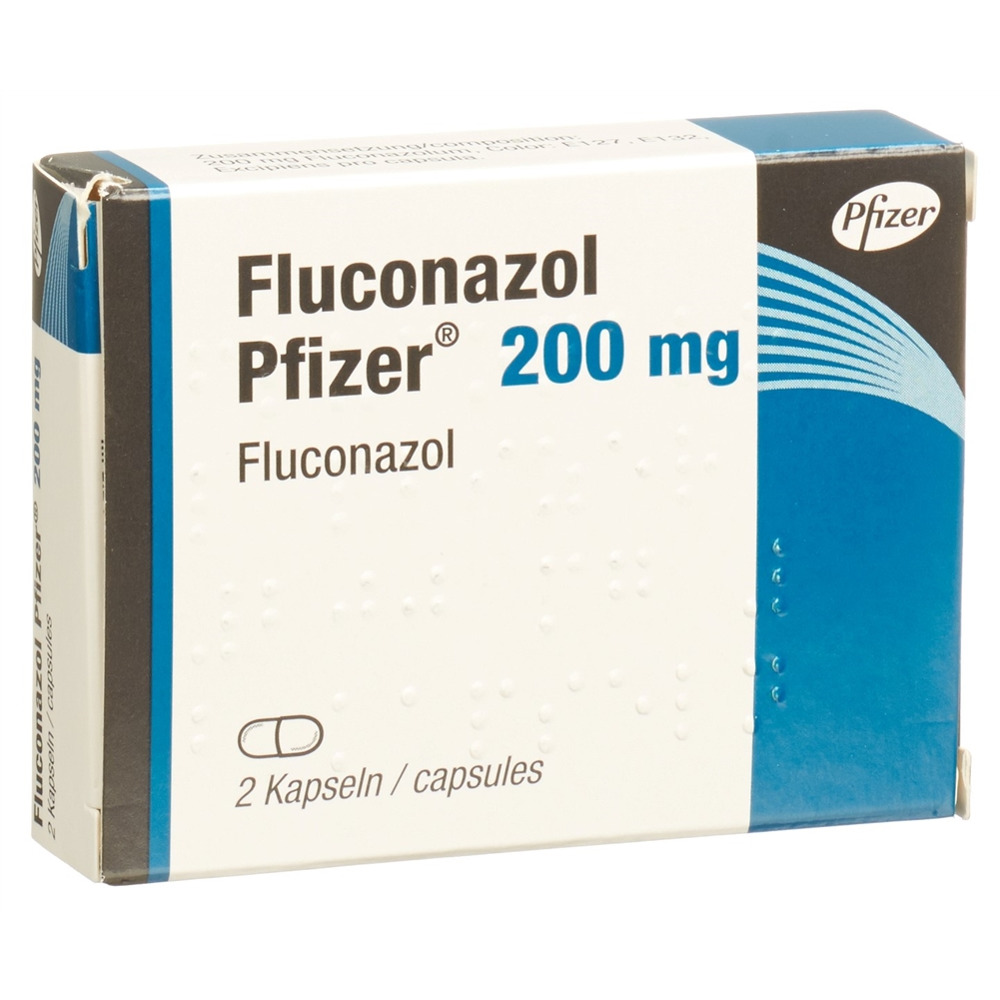 FLUCONAZOLE Pfizer 200 mg, Hauptbild