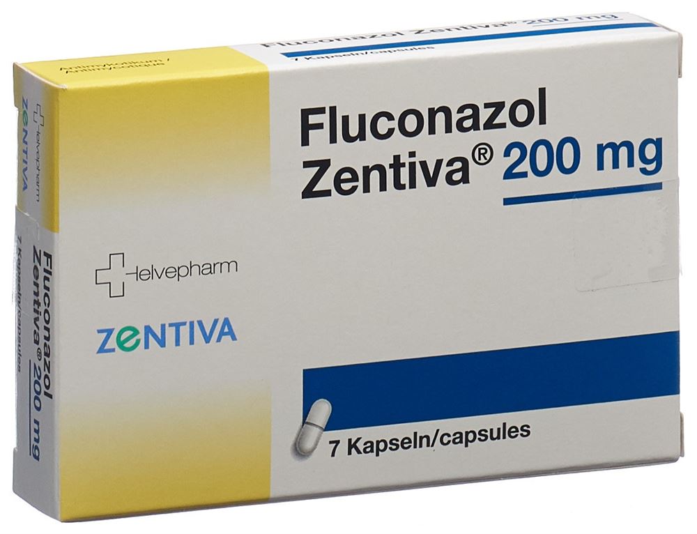 FLUCONAZOLE Zentiva 200 mg, image principale