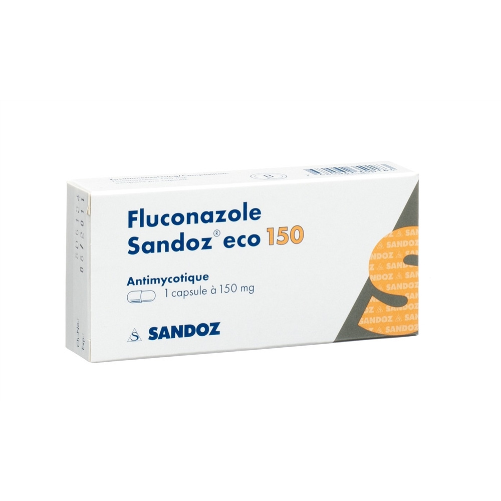 FLUCONAZOLE eco 150 mg, image 2 sur 2