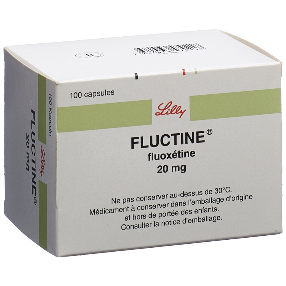 FLUCTINE caps 20 mg blist 100 pce, image 2 sur 2