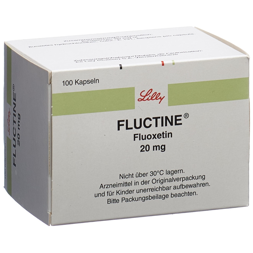 FLUCTINE Kaps 20 mg Blist 100 Stk, Hauptbild