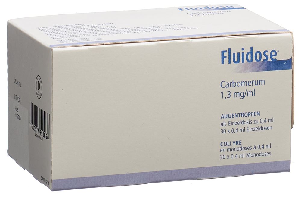 FLUIDOSE Gtt Opht Monodos 0.4 ml, Hauptbild