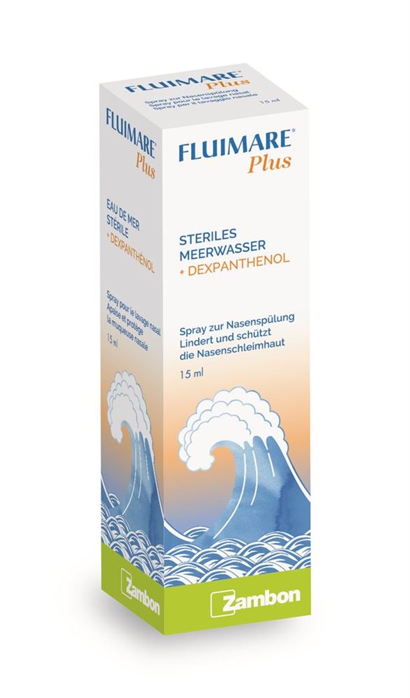 Fluimare Plus Nasenspray, Hauptbild