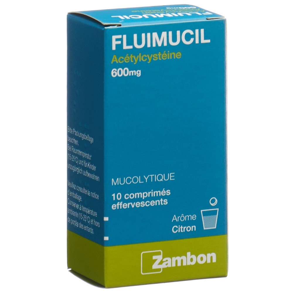 FLUIMUCIL Brausetabl 600 mg Erw citron Blist 10 Stk, Bild 4 von 4