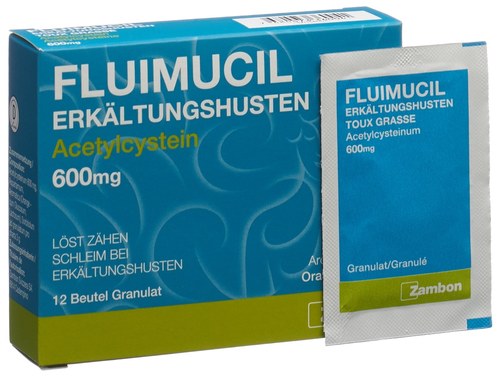 FLUIMUCIL Erkältungshusten 600 mg, Bild 2 von 4