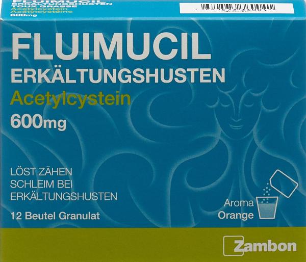 FLUIMUCIL Erkältungshusten 600 mg, Hauptbild