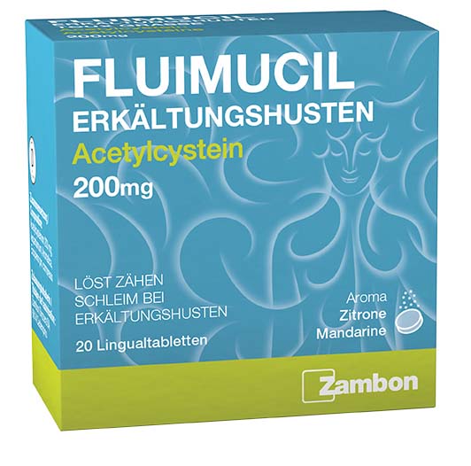 FLUIMUCIL Erkältungshusten 200 mg, Hauptbild