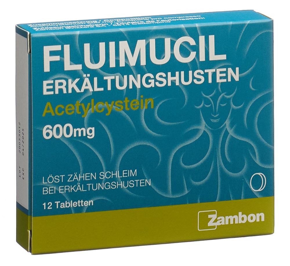 FLUIMUCIL Erkältungshusten 600 mg, Hauptbild