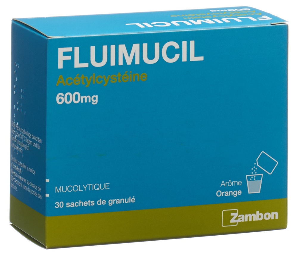 FLUIMUCIL Gran 600 mg Btl 30 Stk, Bild 2 von 2