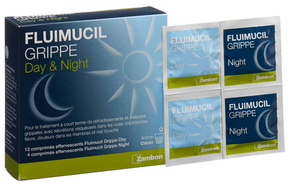 FLUIMUCIL Grippe Day Night, image 3 sur 4