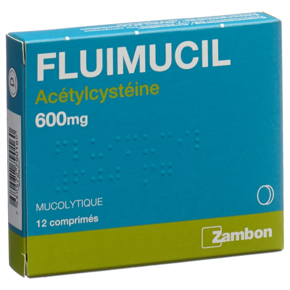 FLUIMUCIL Tabl 600 mg (D) Blist 12 Stk, Bild 4 von 4