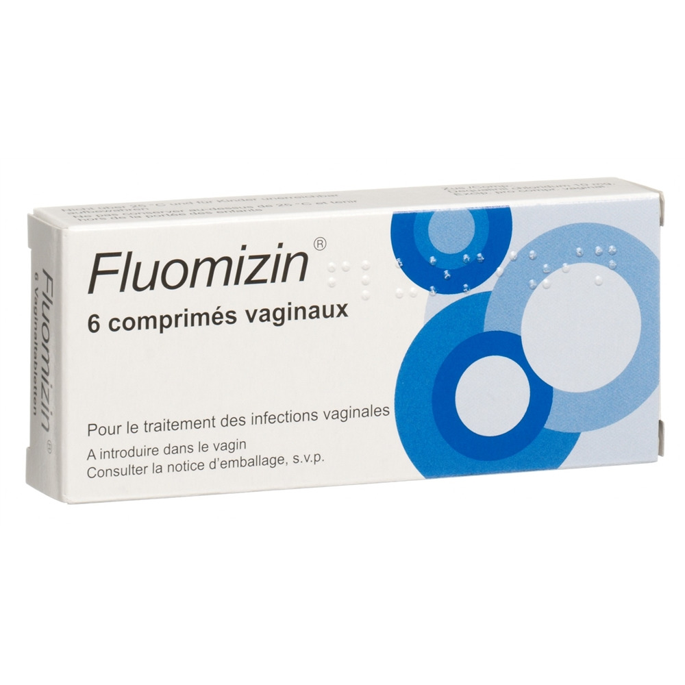 FLUOMIZIN Vag Tabl 10 mg Blist 6 Stk, Bild 2 von 2