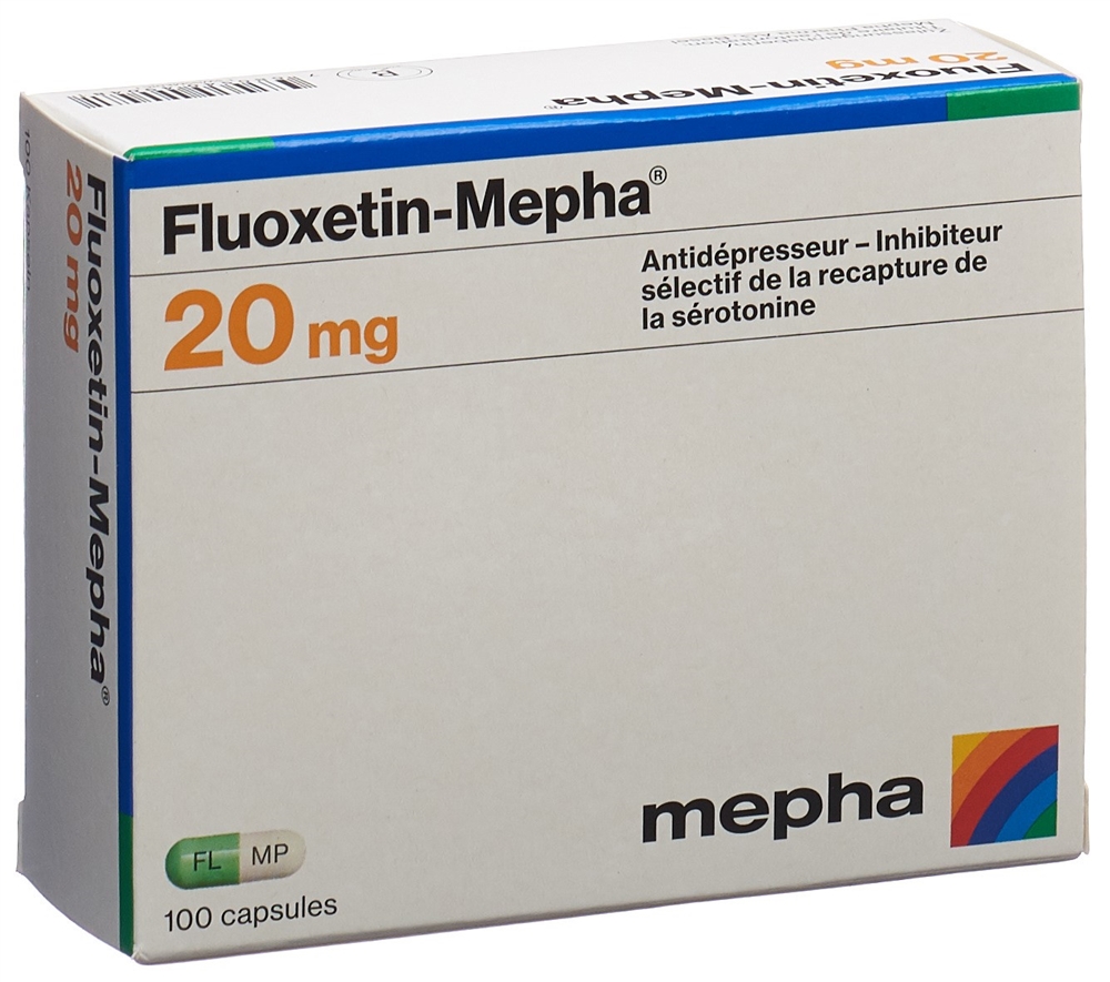 FLUOXETINE Mepha 20 mg, image 2 sur 2