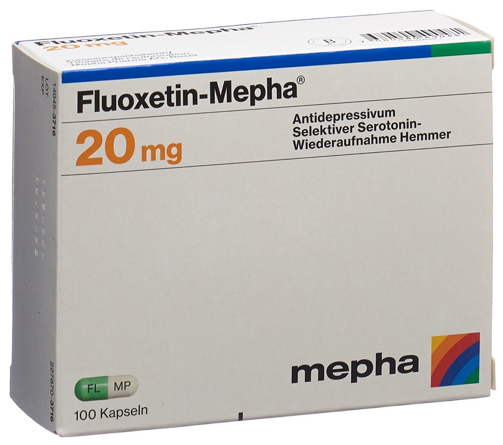 FLUOXETINE Mepha 20 mg, image principale