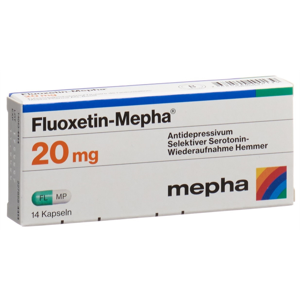 FLUOXETINE Mepha 20 mg, image principale