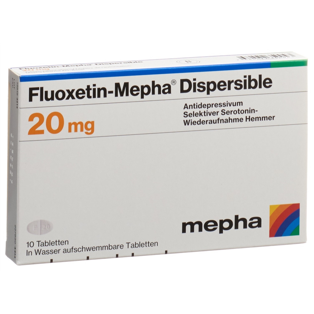 FLUOXETINE Dispersible 20 mg, image principale