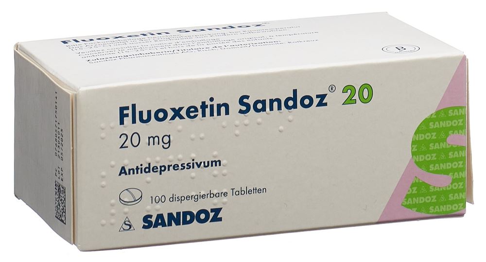 FLUOXETINE Sandoz 20 mg, Hauptbild