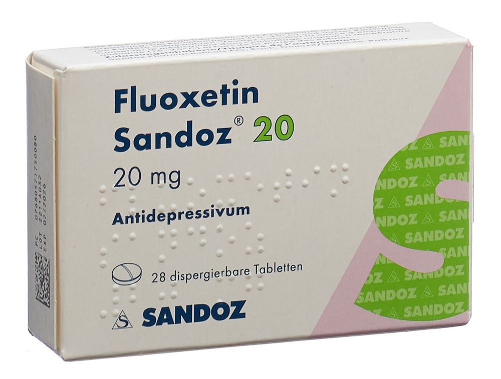 FLUOXETINE Sandoz 20 mg, Hauptbild