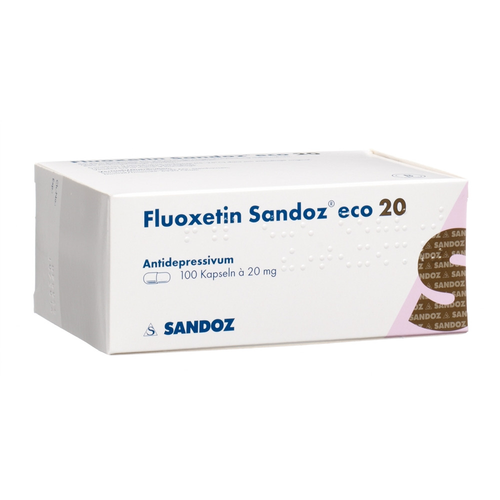 FLUOXETINE Sandoz eco 20 mg, Hauptbild