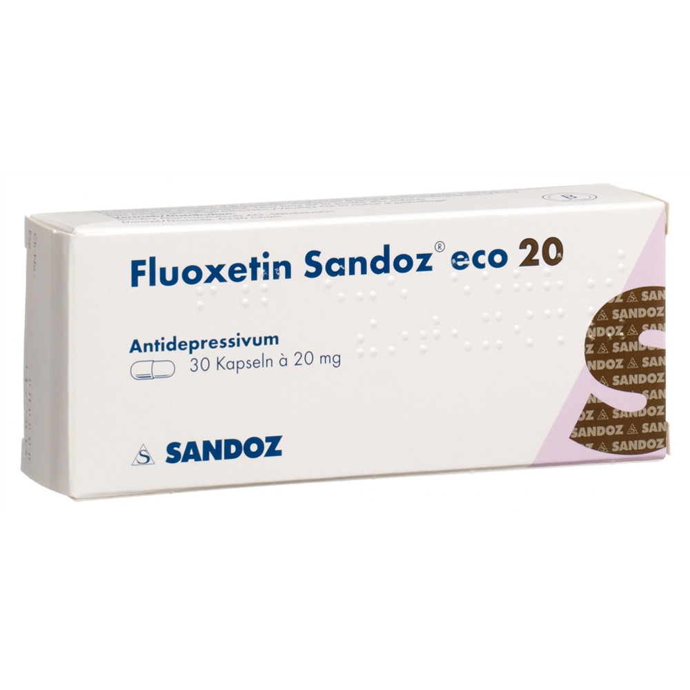 FLUOXETINE Sandoz eco 20 mg, Hauptbild