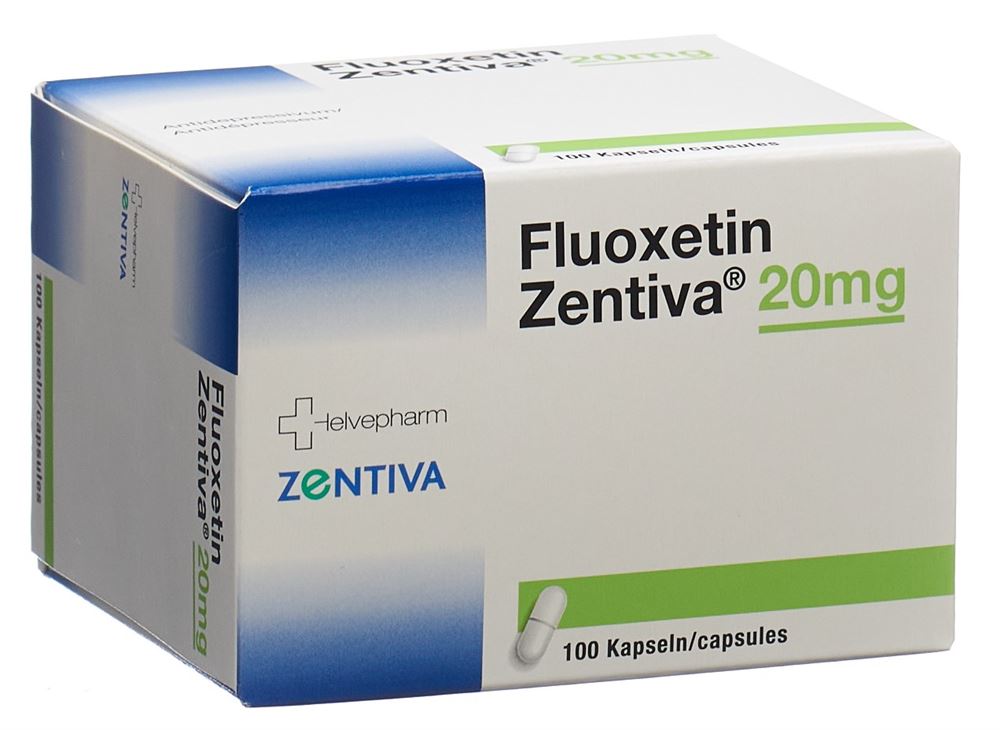 FLUOXETINE Zentiva 20 mg, image principale