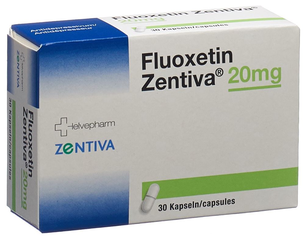 FLUOXETINE Zentiva 20 mg, image principale