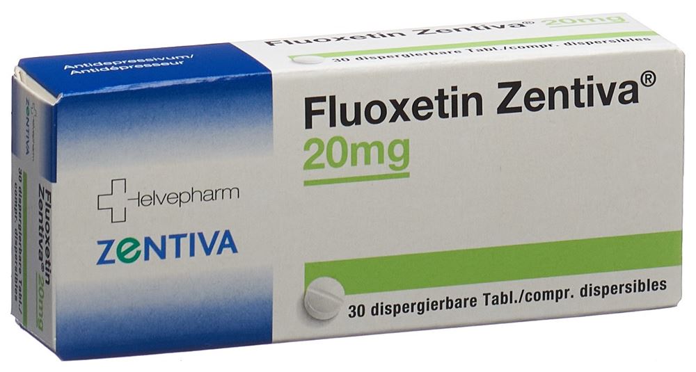 FLUOXETINE Zentiva 20 mg, image principale