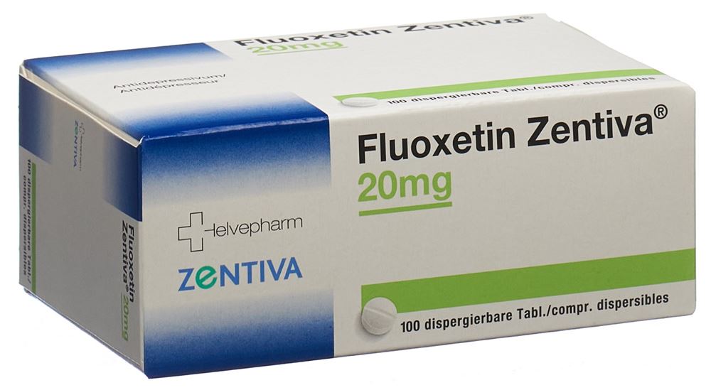 FLUOXETINE Zentiva 20 mg, Hauptbild