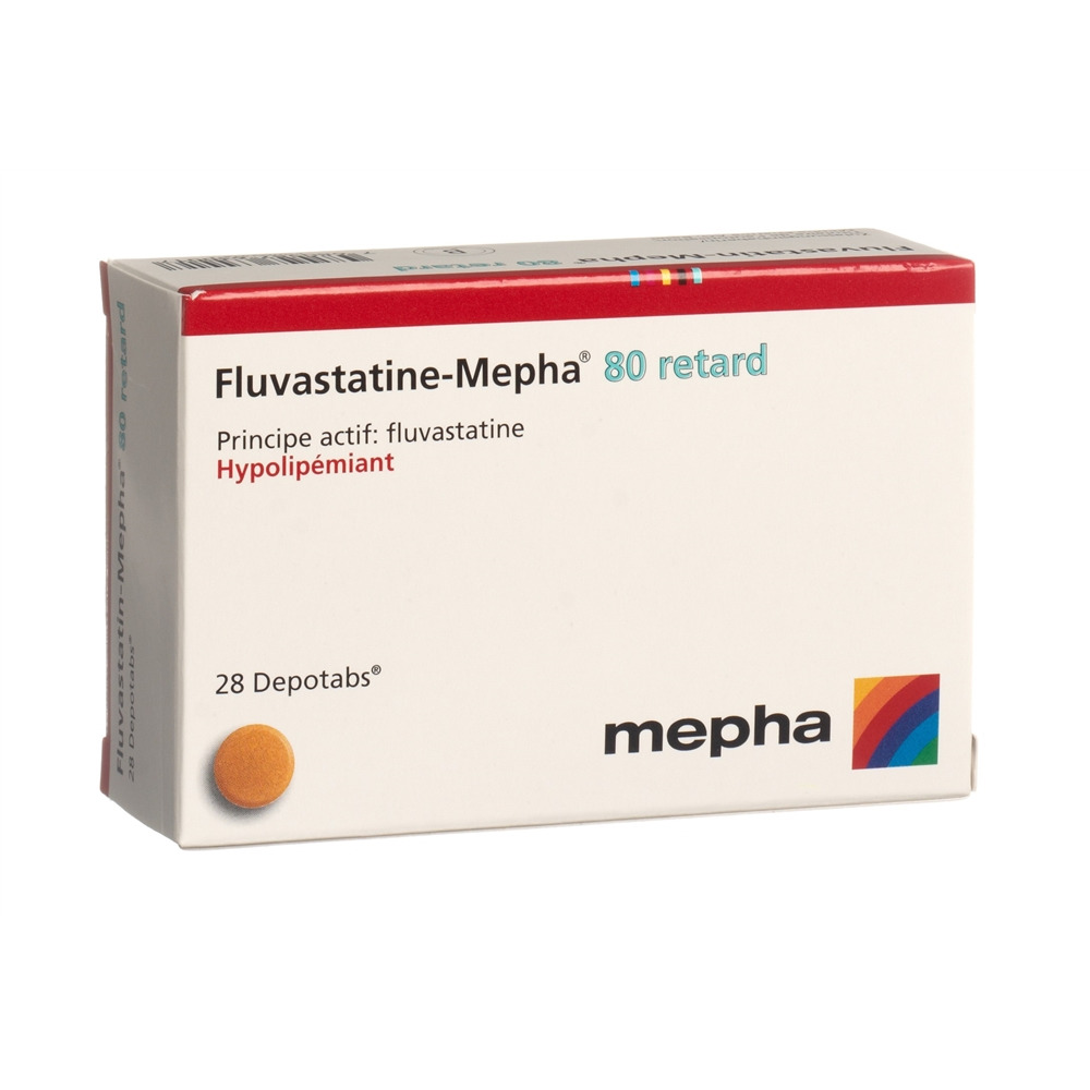 FLUVASTATINE retard 80 mg, image 2 sur 2