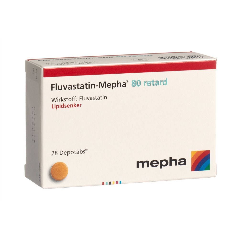 FLUVASTATINE retard 80 mg, image principale